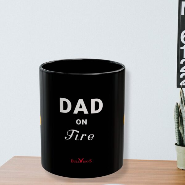 Mug  11 Oz. - Dad On Fire
